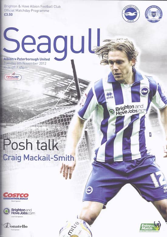 Brighton & Hove Albion FC v Peterborough United FC